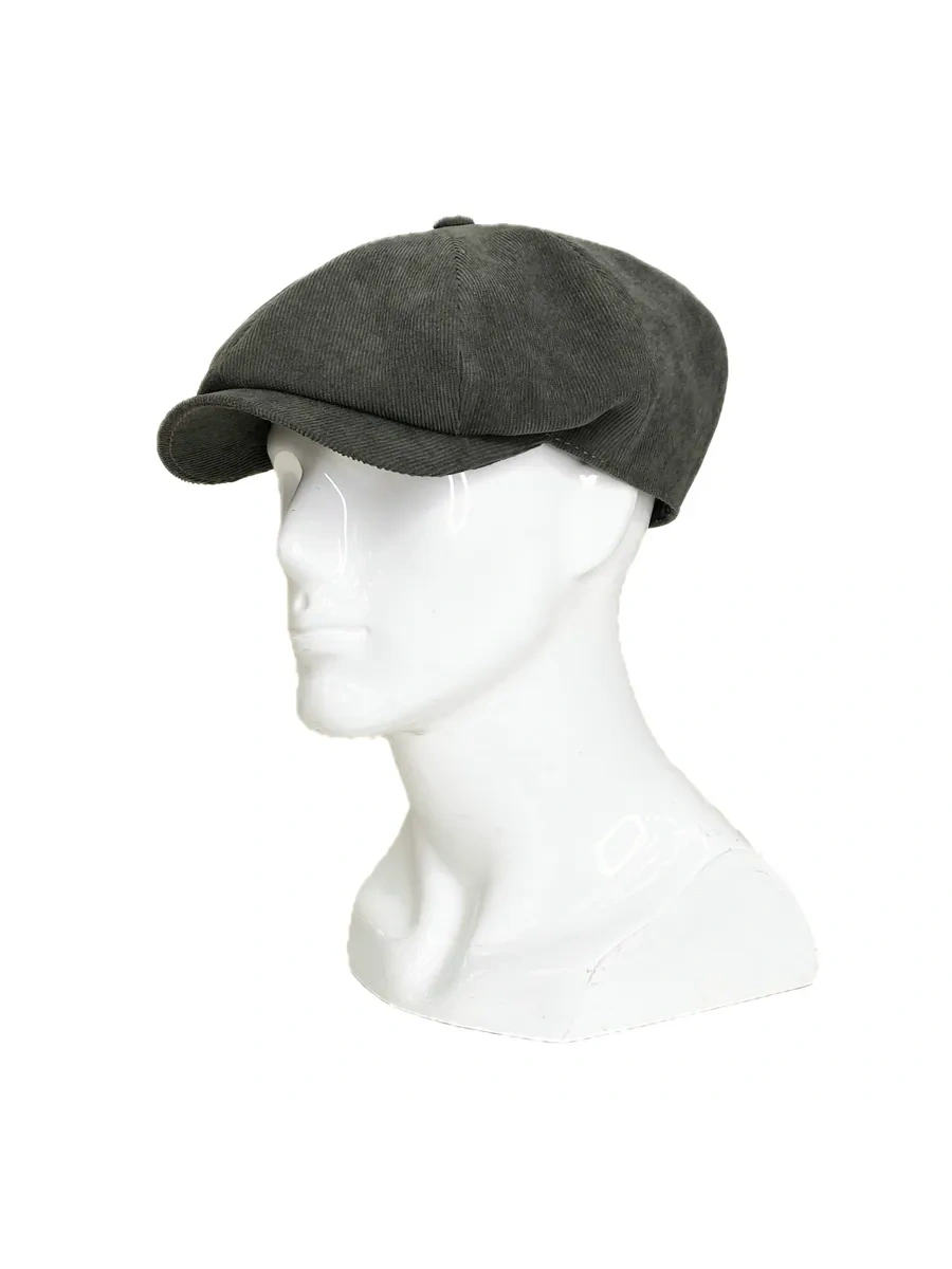 Кепка восьмиклинка из микровельвета, арт. 35-3731